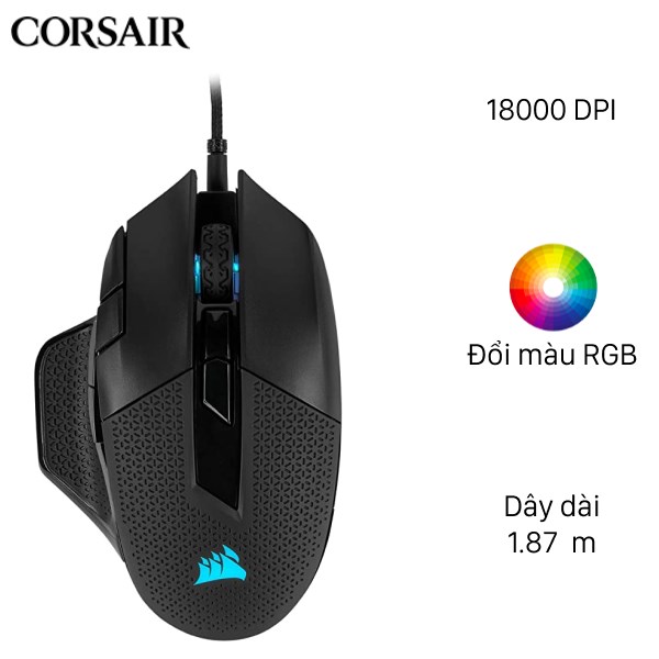 Chuột gaming RGB có dây